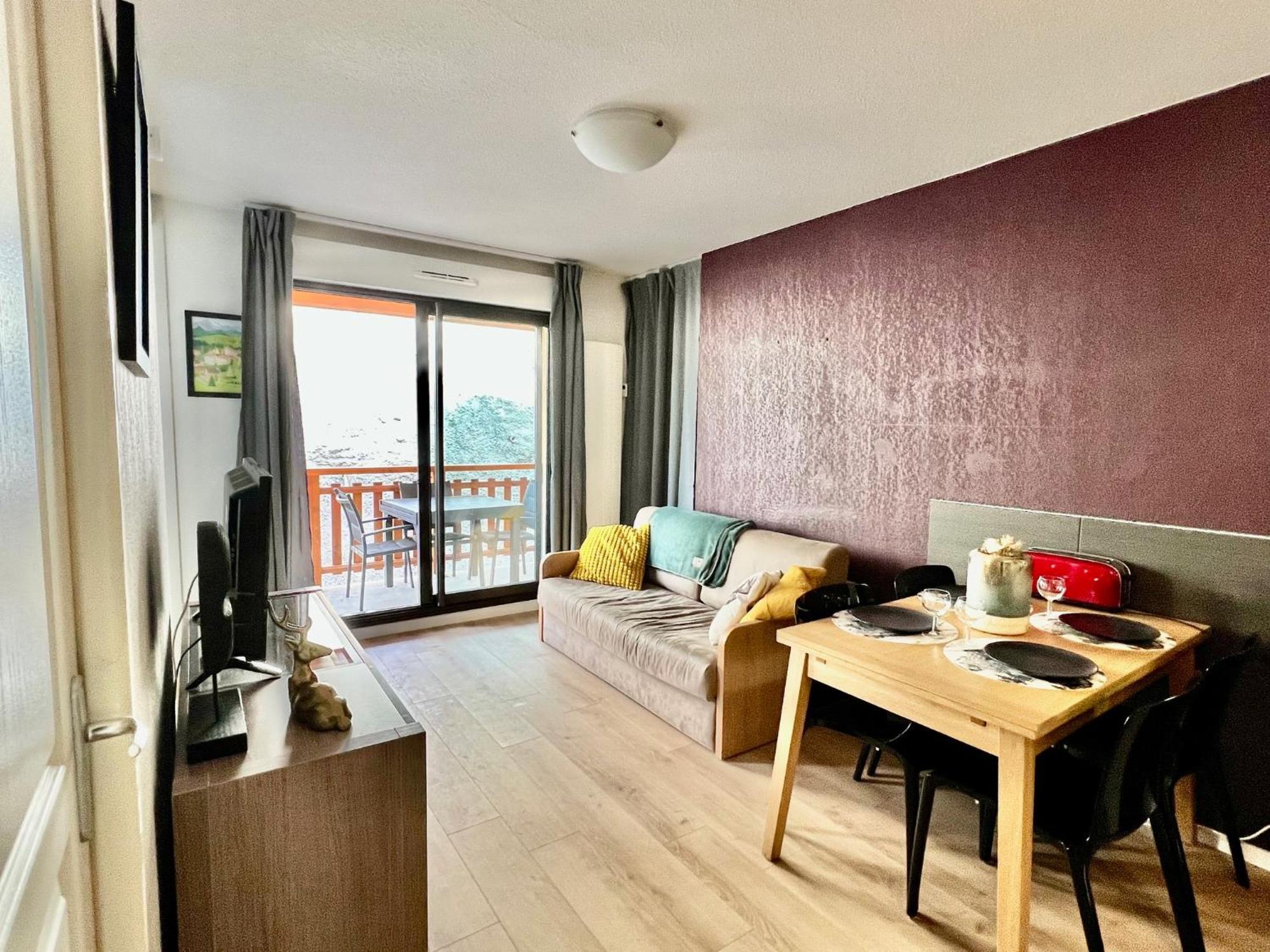 Appartement Familial Avec Parking Centre Valberg Péone Eksteriør bilde